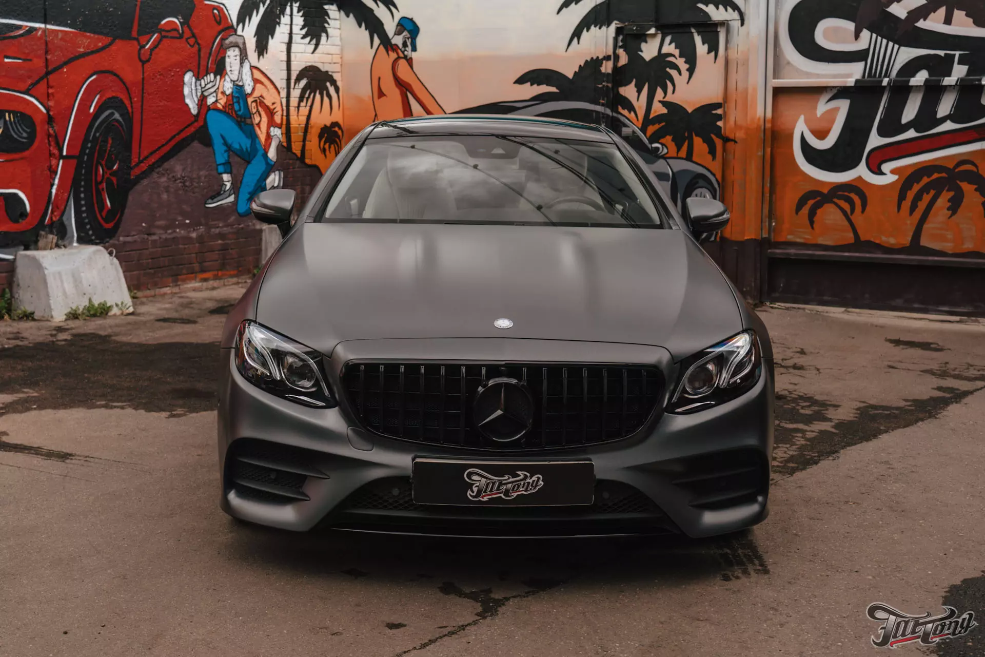 Mercedes E400 Coupe. Часть 2. Новая выхлопная система